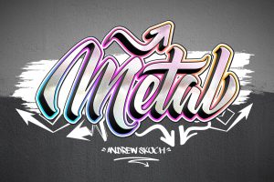 Graffiti Text Effect