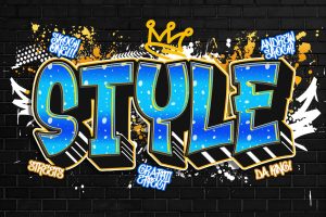 Graffiti Text Effect