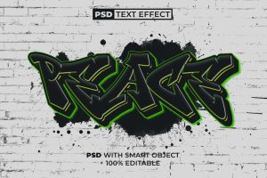 Graffiti Text Effect Style