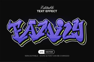 Graffiti Text Effect Style