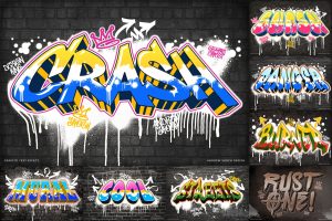 Graffiti Text Effects