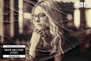 Grain Halftone Effect