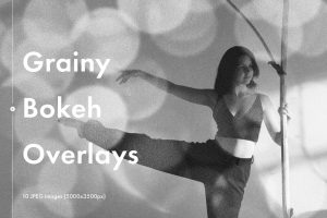 Grainy Bokeh Overlays