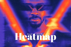 Grainy Gradient Heatmap Thermal Photo Effect