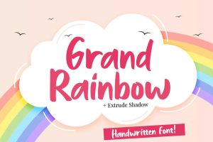 Grand Rainbow + Extrude Shadow Script