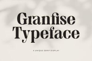Granfise – A Display Serif