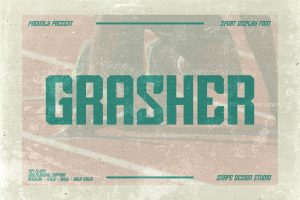 Grasher – Sport Font
