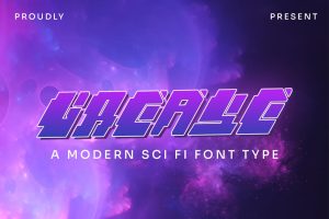 Grease – Sci fi Font