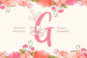 Great Wishes Monogram Font