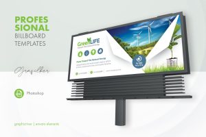 Green Energy Billboard Templates