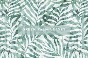 Green Palm Leaves