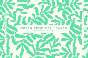 Green Tropical Leaves