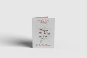 Greeting Card Mockup