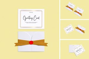 Greeting Card Mockup