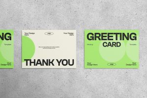 Greeting Card Mockup