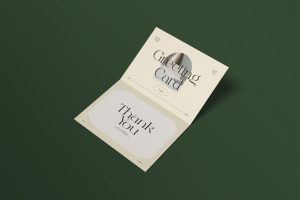 Greeting Card Mockup 001