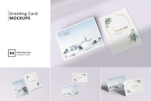Greeting Card Mockups