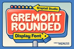 Gremont – Rounded Font