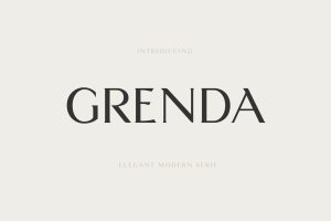Grenda Modern Serif Font