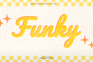Groovy Grunge Overprint Text