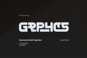 Grphcs – Urban Bold Font