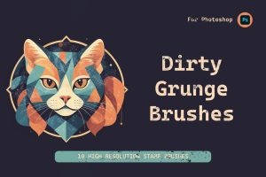 Grunge Brush Set for Adobe Photoshop