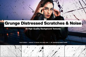 Grunge Distressed Scratches & Noise Texture