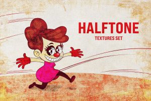 Grunge Halftone Textures