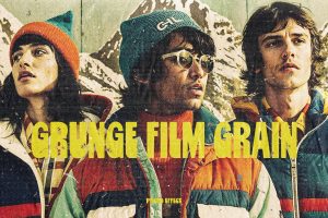 Grunge Movie Film Grain Photo Effect