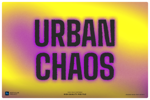 Grunge Neon Text Effect