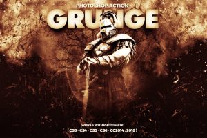 Grunge Photoshop Action