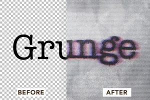 Grunge Text Effect