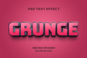 Grunge text effect
