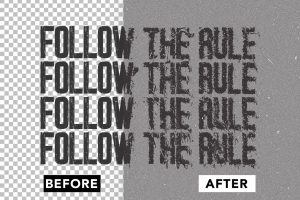 Grunge Text Effect