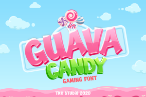 Guava Candy – Kids Gaming Font