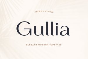 Gullia Elegant Fonts
