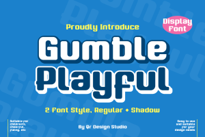 Gumble Playful Font