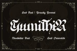 Gumithir – Blackletter Font