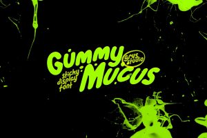 Gummy Mucus Funny Display Font