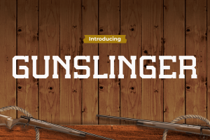 Gunslinger – Capture the Cowboy Font