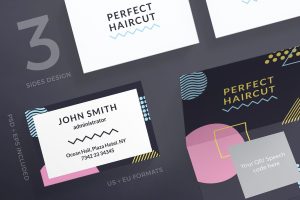 Haircut Masterclass Business Card Template