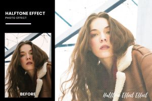 Halftone Effect Photoshop