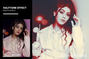 Halftone Effect Photoshop