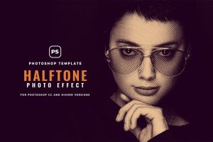 Halftone Effect Photoshop