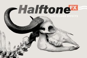 Halftone FX – PSD Engraving Printer Press Effects