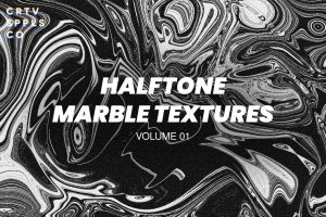 Halftone Marble Textures