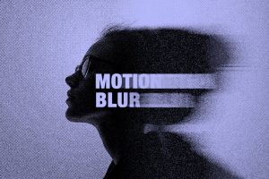 Halftone Motion Blur Effect