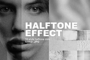 Halftone Pattern Effect