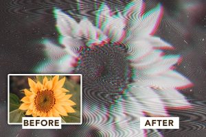 Halftone Photo Effect