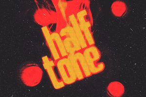 Halftone Text Effect